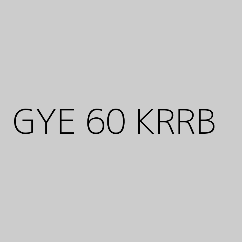 GYE 60 KRRB 